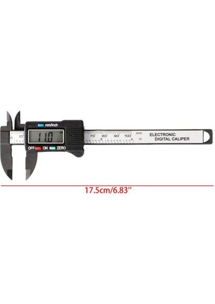 LCD Elektronik Dijital Sürmeli Kumpas Ölçer Tedbir Taş Boncuk Mücevher Takı Aracı 83XA (Yurt Dışından)