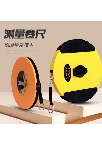 Bant Cetvel 50M Mezura 100M Cetvel 30 Yumuşak Cetvel Kutusu Cetvel Ölçme Aracı Çekme Cetveli Ölçüm Cetveli Kumaş Zemin Daquan 20 (Yurt Dışından)
