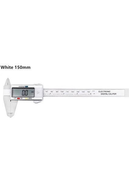 3 Çeşit 150MM 100MM LCD Dijital Elektronik Caon Fiber Sürmeli Kumpas Ölçer Mikrometre Ölçme Aracı (Yurt Dışından)