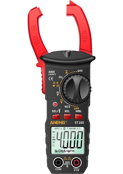 Göbeklady ST180 Dijital Pens Metre Ac Akım 4000 Sayım Multimetre Ampermetre Gerilim Test Cihazı (Yurt Dışından) fırsatları