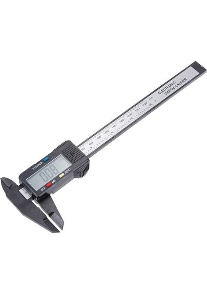 0-150MM LCD Elektronik Dijital Sürmeli Kumpas 6 Inç Fiber Mikrometre Ölçer Ölçme Aracı Doğru Dijital Cetvel (Yurt Dışından) fiyatları