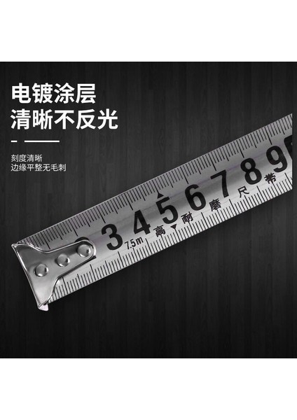 Zanaat Mezura 3 Metre 5 Metre 7.5 Metre 10 Metre Paslanmaz Çelik Kutu Cetvel Çekme Cetveli Aşınmaya Dayanıklı Su Geçirmez Yüksek Hassasiyetli Cetvel (Yurt Dışından) indirimleri