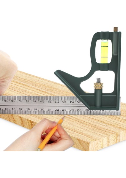 1 Pc Lazer Kalibrasyon Paslanmaz Çelik Çok Ayarlanabilir Mühendisler Kombinasyon Kare Set Sağ Açı Cetvel Ölçme Aletleri (Yurt Dışından) fiyatları