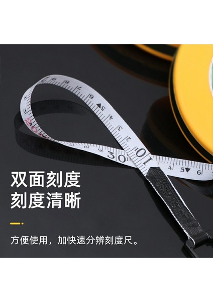 50M Bant Cetvel Yumuşak Cetvel 30M Fiber Mezura 100M Ölçüm Cetveli Bez Cetvel Aşınmaya Dayanıklı Cetvel Çift Taraflı Özel Cetvel (Yurt Dışından) modelleri