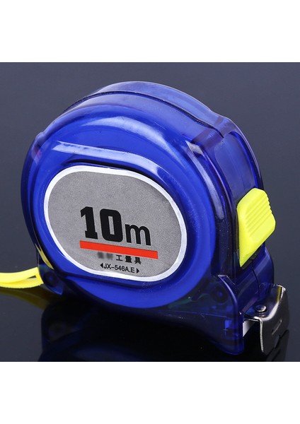 Mavi Şeffaf Çelik Mezura Bina Dekorasyon Kutusu Cetvel Paslanmaz Çelik Mezura 7.5 Metre 5 Metre 10 Metre Sadece Mezura (Yurt Dışından) fiyatları