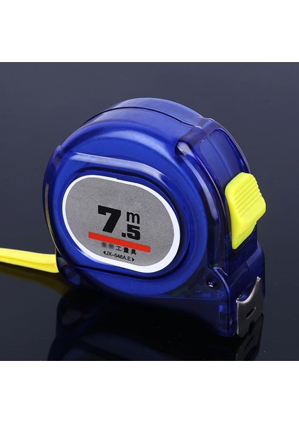 Mavi Şeffaf Çelik Mezura Bina Dekorasyon Kutusu Cetvel Paslanmaz Çelik Mezura 7.5 Metre 5 Metre 10 Metre Sadece Mezura (Yurt Dışından) modelleri