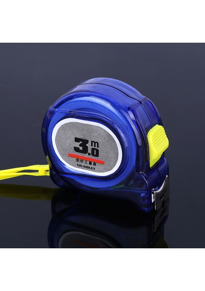 Mavi Şeffaf Çelik Mezura Bina Dekorasyon Kutusu Cetvel Paslanmaz Çelik Mezura 7.5 Metre 5 Metre 10 Metre Sadece Mezura (Yurt Dışından) fırsatları