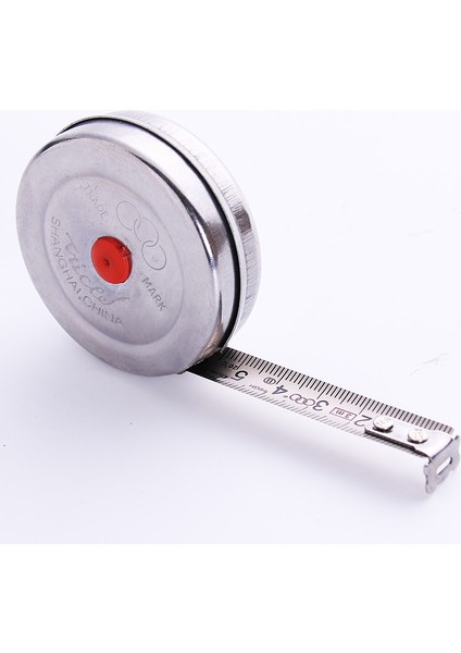 Shanghai Hui Yizhi Sanayi Üç Daire Mezura Paslanmaz Çelik Kabuk Çelik Mezura Metal Kabuk Mezura 1 2 3 5 Metre (Yurt Dışından) modelleri