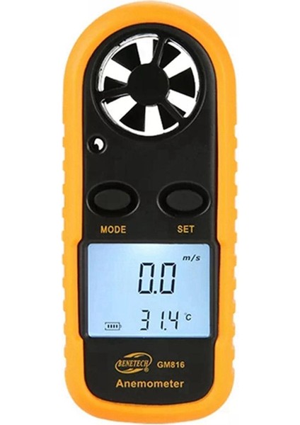 Benetech Dijital Anemometre Anemometre GM816 Rüzgar Hızı Ölçüm Cihazı Rüzgar Gücü Seviyesi Anemometre (Yurt Dışından) fiyatları