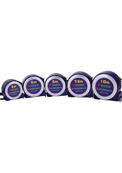 Paslanmaz Çelik Mezura 3 Metre 5 Metre 7,5 Metre 10 Metre Cetvel Aşınmaya Dayanıklı Su Geçirmez Pas Önleyici Yüksek Hassasiyetli Ev Ölçüm Kutusu Cetveli (Yurt Dışından) indirimleri