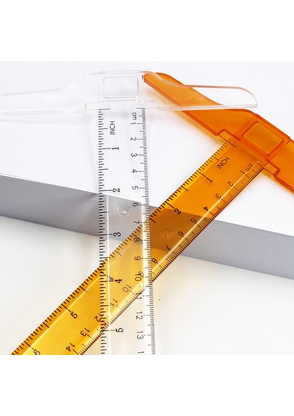 30 cm T Şeklinde Cetvel Çizim Tasarım Cetveli Cetvel 90 Derece Çizim T Şeklinde Cetvel cm Inç Bina Dik Açılı Paralel Çizgi Hafif ve Taşınabilir (Yurt Dışından)