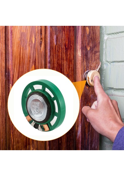 2 Adet 1/4W 0.25W 8ohm 27MM Yuvarlak Harici Mıknatıslı Hoparlör Hoparlör (Yurt Dışından)