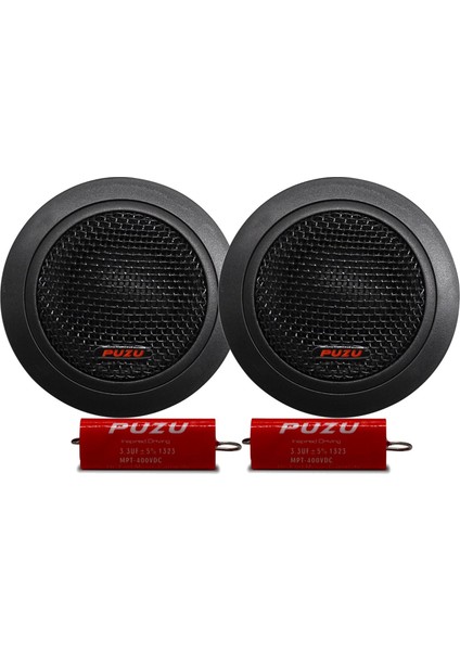 Puzu PZ-G20 25MM Asv Araç Ses Tweeter Hoparlörleri 80W Çıkış Gücü (Yurt Dışından)