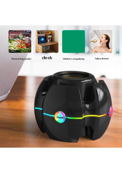 Ev Pembesi Için Rgb Bluetooth Subwoofer Stereo 5.0 Kablosuz Hoparlör (Yurt Dışından)