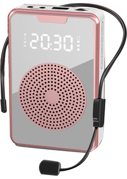 Kablosuz Ses Megafon Amplifikatörü-Gül Altın (Yurt Dışından)