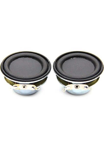 2 Adet Ses Hoparlörü 4ω 5W 40MM 1.5 Inç Tam Aralıklı Multimedya Hoparlör (Yurt Dışından)