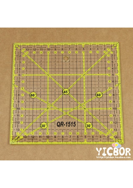 Çok Fonksiyonlu Patchwork Cetvel Kare Patchwork Özel Cetvel El Yapımı Diy Dikiş Aracı Dikiş Cetveli 15/60 cm (Yurt Dışından) fırsatları