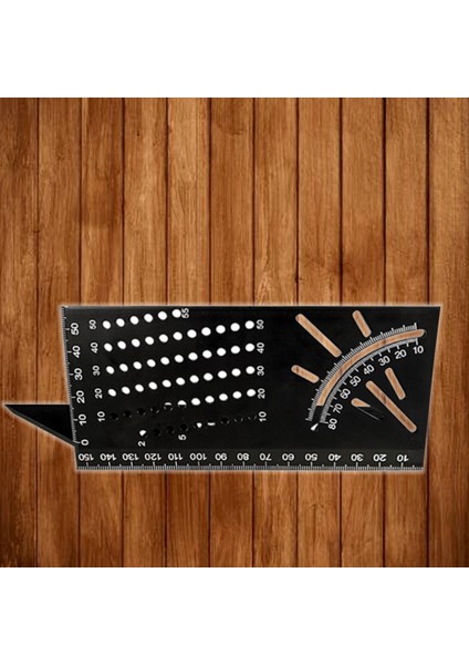 Göbeklady Çok Fonksiyonlu Cetvel 45/90 Derece Çizgi Açısı Cetveli Durdurma Tipi Cetvel (Yurt Dışından) indirimleri