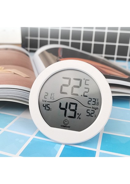 Sıcaklık ve Nem Monitörü-1 x Termometre ve Higrometre-Beyaz (Yurt Dışından) modelleri