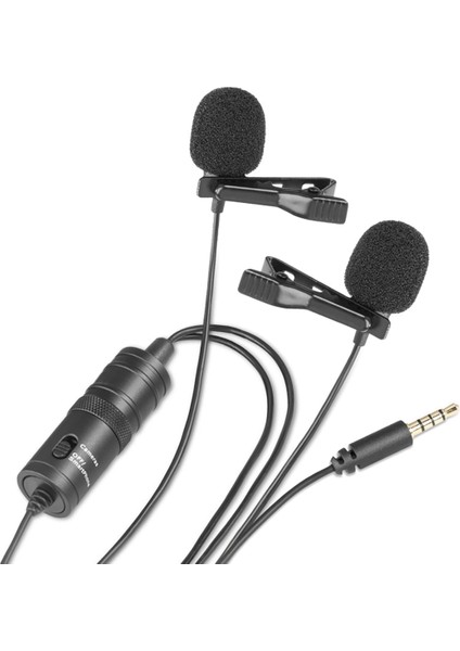 iPad iPhone Slr Için 4m Profesyonel Kondenser Yaka Mikrofonu (Yurt Dışından)