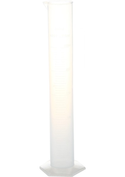 Adet 1000 ml Şeffaf Dereceli Kulplu Beher & 1 Adet Laboratuvar Seti 250 ml Şeffaf Beyaz Plastik Sıvı Ölçüm Dereceli Silindir (Yurt Dışından)