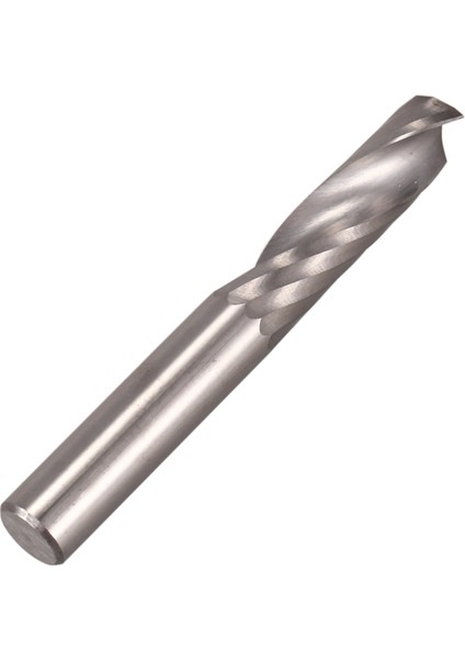 Adet 6mm 1/4 Inç Karbür Cnc Freze Uçları Tek Flüt Uçlu Freze Araçları 22MM (Yurt Dışından)