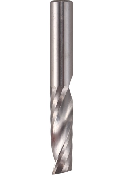 Adet 6mm 1/4 Inç Karbür Cnc Freze Uçları Tek Flüt Uçlu Freze Araçları 22MM (Yurt Dışından)