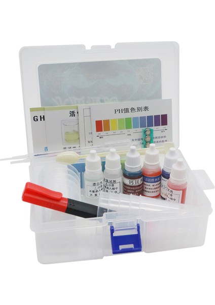 Su Kalitesi Test Araç Kutusu Seti Su Test Kiti Ph Ph Reaktifi Artık Klor Test Maddesi Iletken Enerji Kalemi (Yurt Dışından) fırsatları