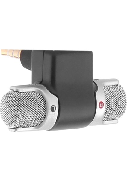 Akıllı Telefon Için Mini 3,5 mm Jack Stereo Mikrofon Kayıt Mikrofonu (Yurt Dışından)