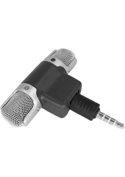 Akıllı Telefon Için Mini 3,5 mm Jack Stereo Mikrofon Kayıt Mikrofonu (Yurt Dışından)