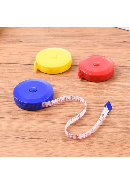 Ev Otomatik Daralan Mini Mezura 1.5 Metre Plastik Üç Çevre Ölçüm Yükseklik Mezura Giyim Cetveli Küçük Yumuşak Cetvel (Yurt Dışından) modelleri
