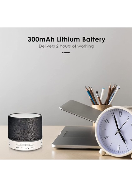 Mini Kablosuz Bt Hoparlör, USB Subwoofer Hoparlör Müzik Çalar (Yurt Dışından)