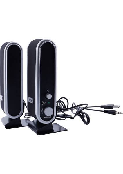 120W USB Güç Bilgisayar Dizüstü Ses Hoparlörü 3.5mm Kulaklık Jakı (Yurt Dışından) modelleri