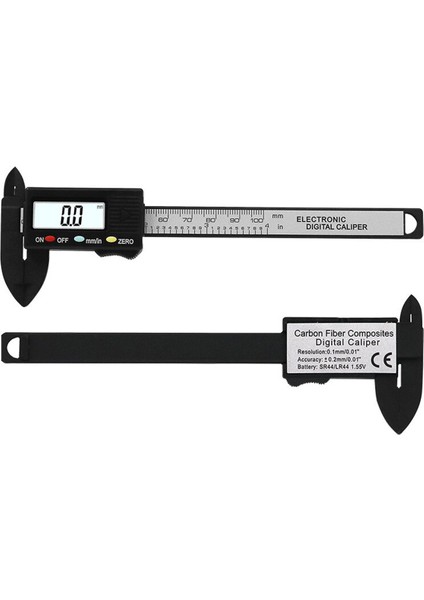 0-100MM Dijital Sürmeli Kumpas Inç ve Milimetre Dönüşüm Ölçme Aracı (Yurt Dışından)
