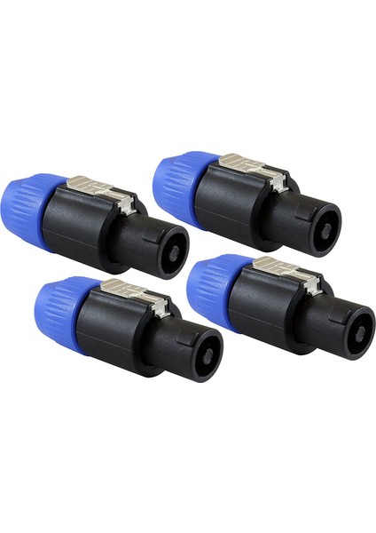 Neutrik Speakon NL4FC,NL4FX,4PACK ile Uyumlu 4 Kutuplu Hoparlör Fişi (Yurt Dışından)