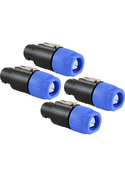 Neutrik Speakon NL4FC,NL4FX,4PACK ile Uyumlu 4 Kutuplu Hoparlör Fişi (Yurt Dışından)
