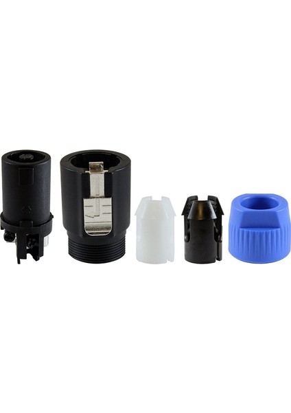 Neutrik Speakon NL4FC,NL4FX,4PACK ile Uyumlu 4 Kutuplu Hoparlör Fişi (Yurt Dışından)