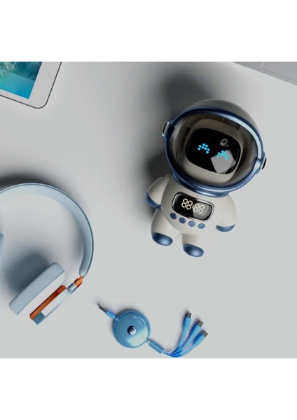 Bluetooth Hoparlör Aı Ses Hifi Ses Masaüstü Çok Fonksiyonlu Ses, B (Yurt Dışından)