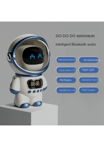 Bluetooth Hoparlör Aı Ses Hifi Ses Masaüstü Çok Fonksiyonlu Ses, B (Yurt Dışından)
