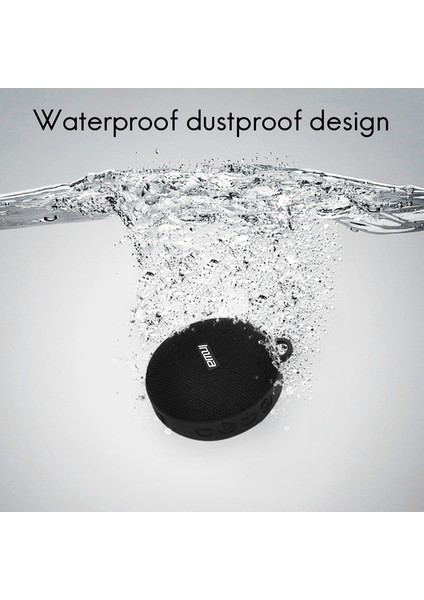 Inwa V5.0 Bisiklet Hoparlör Kumaş Akıllı Bluetooth Hoparlör Su Geçirmez (Yurt Dışından)
