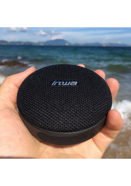 Inwa V5.0 Bisiklet Hoparlör Kumaş Akıllı Bluetooth Hoparlör Su Geçirmez (Yurt Dışından)