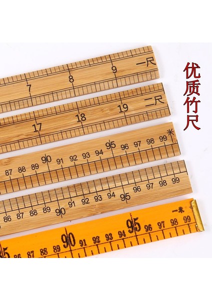 Ahşap Cetvel 1 Metre Öğretim Cetveli Bambu Cetvel Ahşap Cetvel Bambu Cetvel Bir Metre Kesme Terzi Ölçüm Cetveli 33 cm Şehir Cetveli (Yurt Dışından) modelleri
