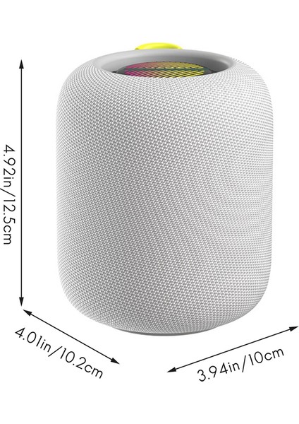 10W Taşınabilir Kablosuzbluetooth Hoparlör Subwoofer Ses Kutusu Beyaz (Yurt Dışından)
