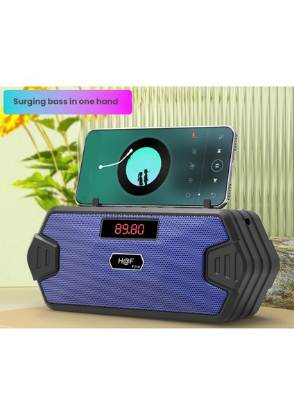 Taşınabilir Kablosuz Hoparlör Bluetooth Siyah (Yurt Dışından) indirimleri