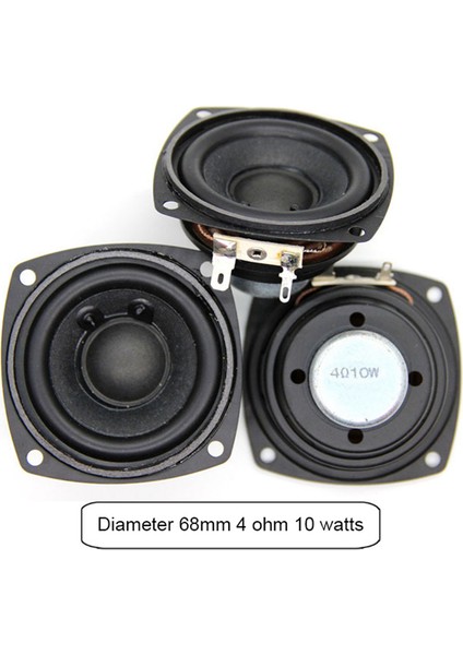 4ω 10W Ses 66MM 2,5 Inç Multimedya Hoparlör Dıy Ses Hoparlörü (Yurt Dışından)