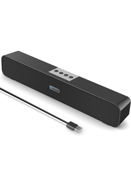 Puluz Soundbar Kablolu ve Kablosuz Bluetooth Ev Çevresel Hoparlör (Yurt Dışından)