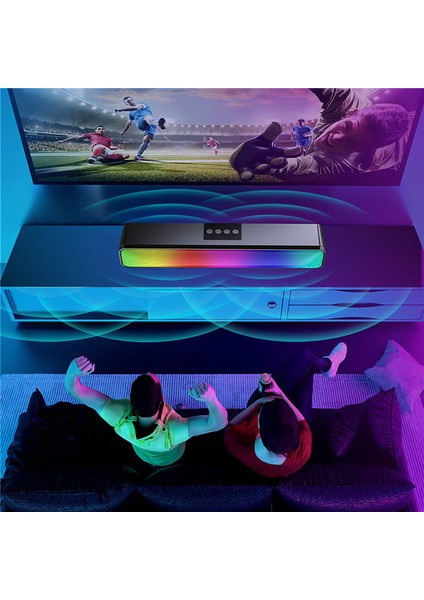 LED Çerçeve Çok Fonksiyonlu Kablosuz Bluetooth Ses Rgb (Yurt Dışından) indirimleri