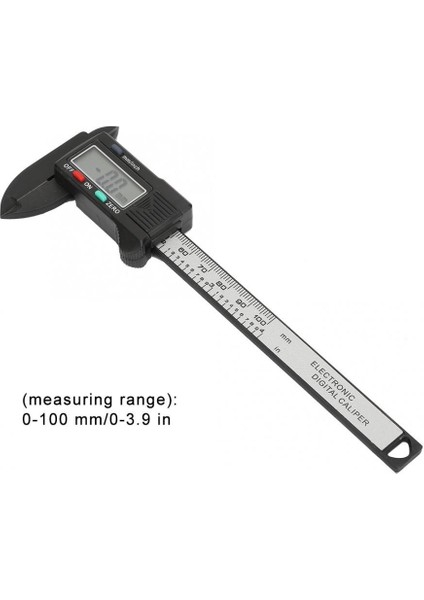 100MM 0.1mm Dijital Mikrometre Pratik Plastik Elektronik Dijital Kumpas Büyük LCD Ekranlı Dijital Kumpas (Yurt Dışından) fırsatları