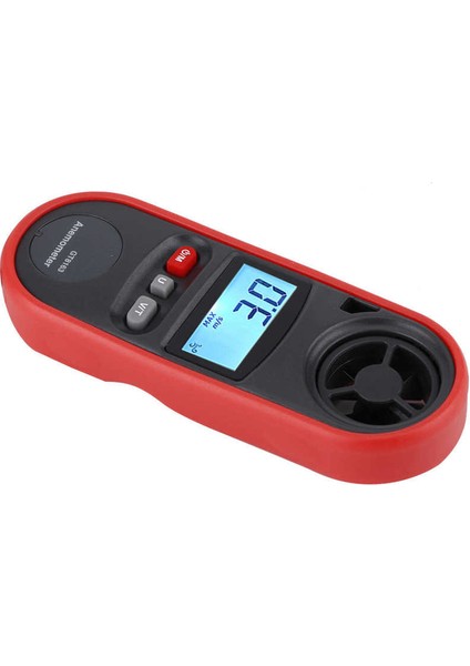 GT8163 El Dijital LCD Taşınabilir Anemometre Rüzgar Hızı Ölçer Sıcaklık Ölçer Termometre (Yurt Dışından)
