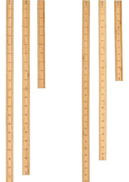 Bambu Cetvel Üç Ayak Ahşap Cetvel Terzi Cetvel Metre Cetvel Giyim Cetveli Ölçüm Elbise Cetveli Daquan Şehir Cetveli Iki Ayak Özel 1 Metre (Yurt Dışından)